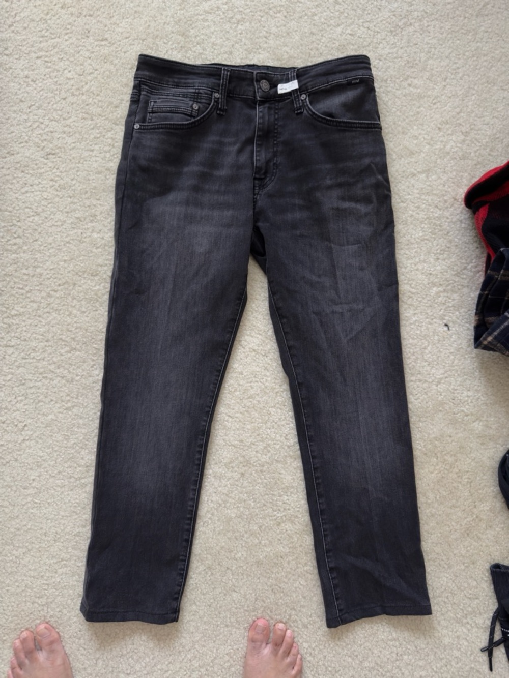 BRAND NEW MENS MAVI STRETCH JEANS - GRAY - 32x27 SLIM FIT (50% OFF)